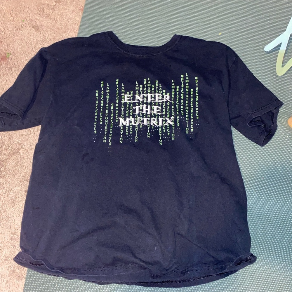 matrix t-shirt y2k